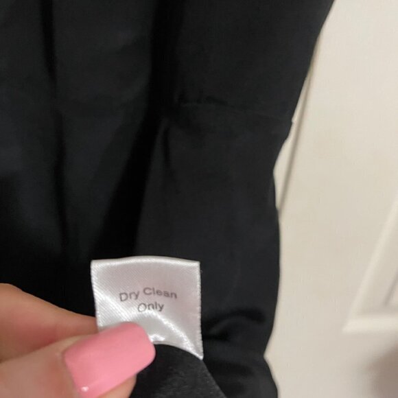 Parker Womens Black 100% Silk Strappy Cut Out Neck Fit & Flare Mini Dress Medium - Picture 7 of 10